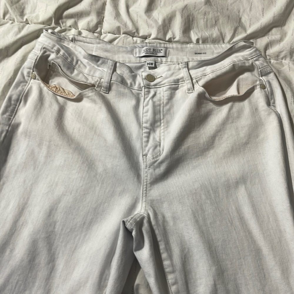 White Skinny Fit Judy Blues -14w